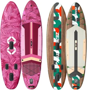 2 PCS Paddle Board - 10.5 FT Inflatable Stand Up Paddle Board with Accessories & 11.5 FT Inflatable Stand Up Paddle Board Skill Levels, Adults & Youth