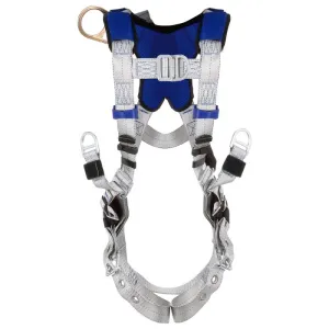 3M DBI-SALA 1401154 ExoFit X100 Comfort Oil & Gas Climbing/Positioning/Suspension Safety Harness, Gray, 2X-Large, 1 Each