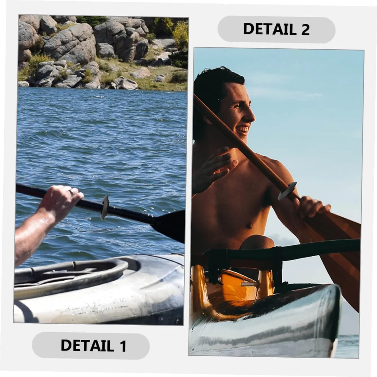 4pcs Paddle Retaining Ring Canoe Drip Rings Canoe Paddles Drip Rings Kayak Drip Ring Drip Ring for