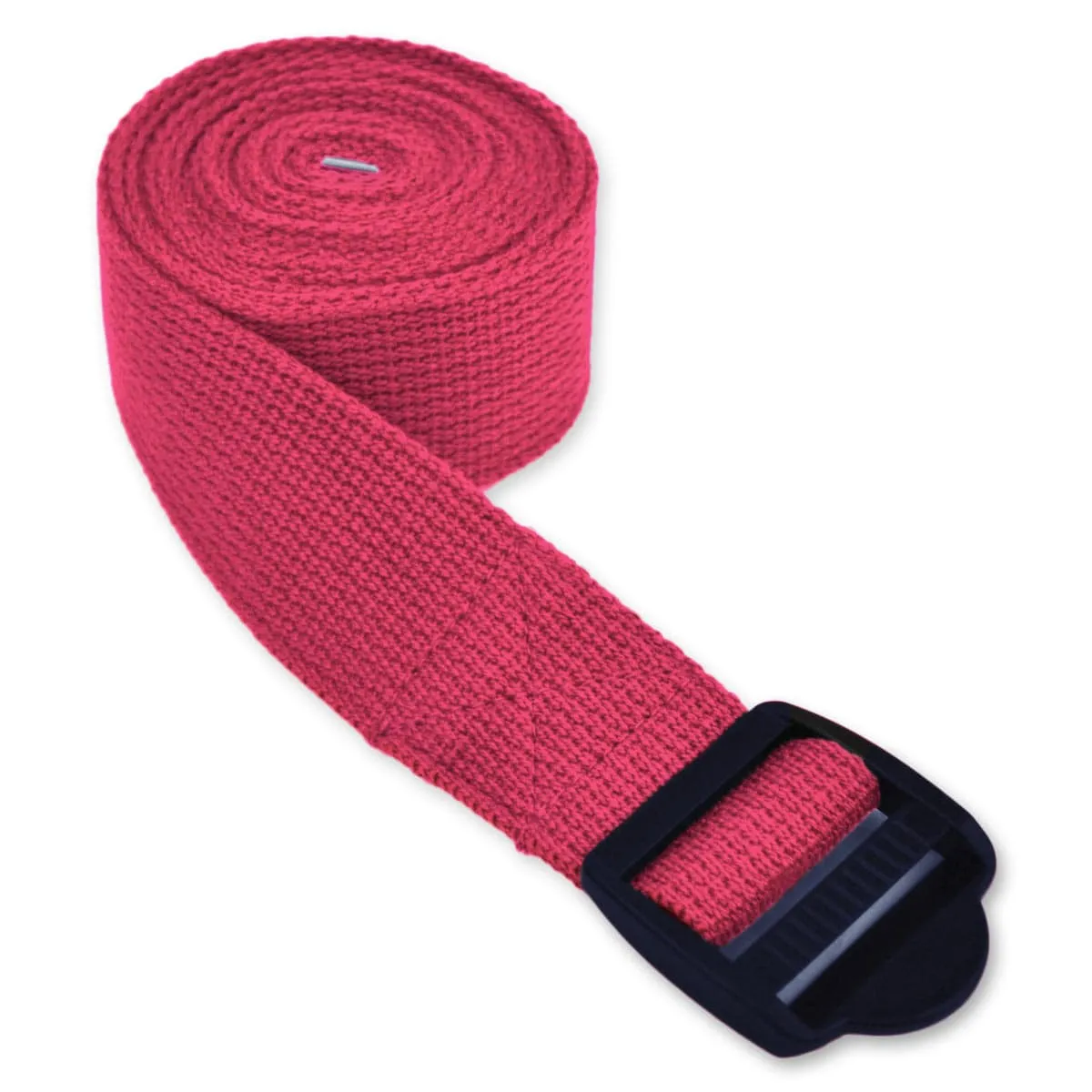 6' Cinch Buckle Cotton Yoga Strap
