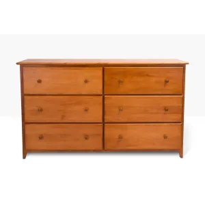 Acadia Shaker 6 Drawer Dresser