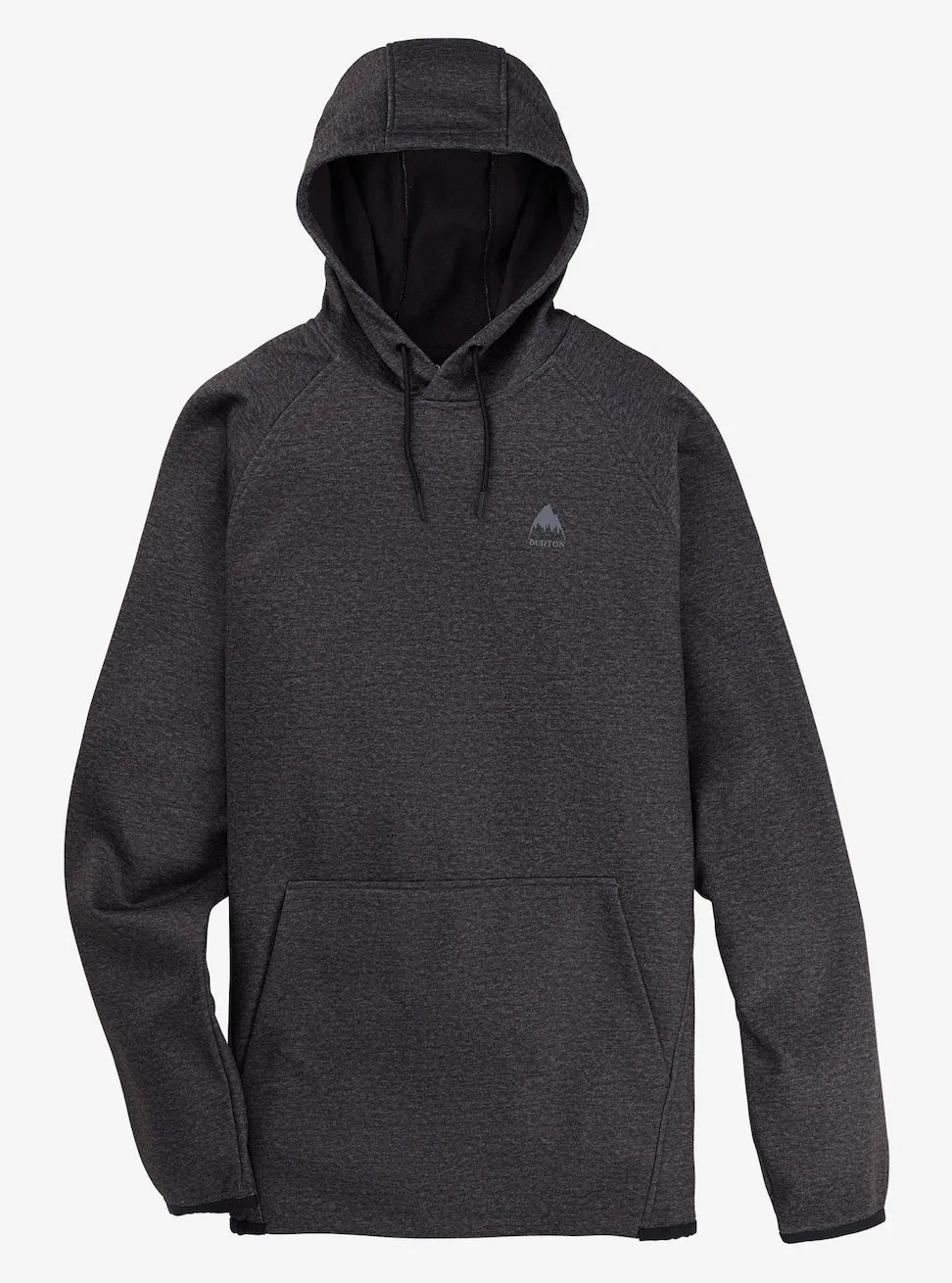 Burton Crown Weatherproof Hoodie Mens Black Heather