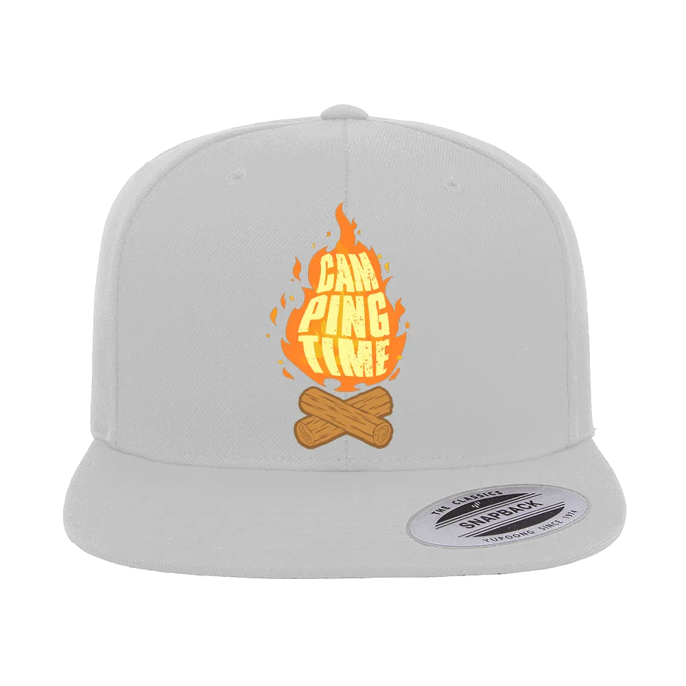 Camp Fire Flat Bill Cap