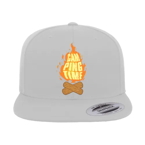 Camp Fire Flat Bill Cap