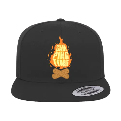 Camp Fire Flat Bill Cap