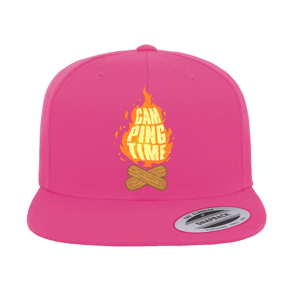 Camp Fire Flat Bill Cap