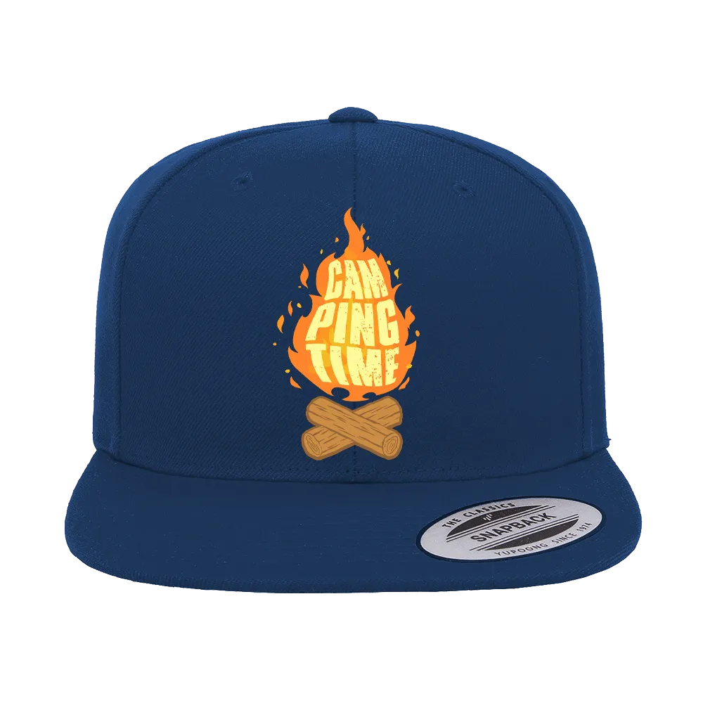 Camp Fire Flat Bill Cap