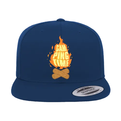 Camp Fire Flat Bill Cap