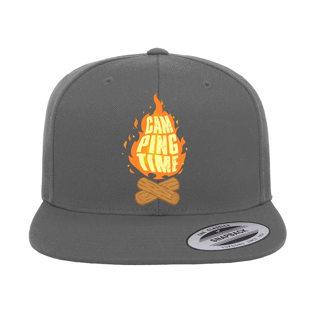 Camp Fire Flat Bill Cap