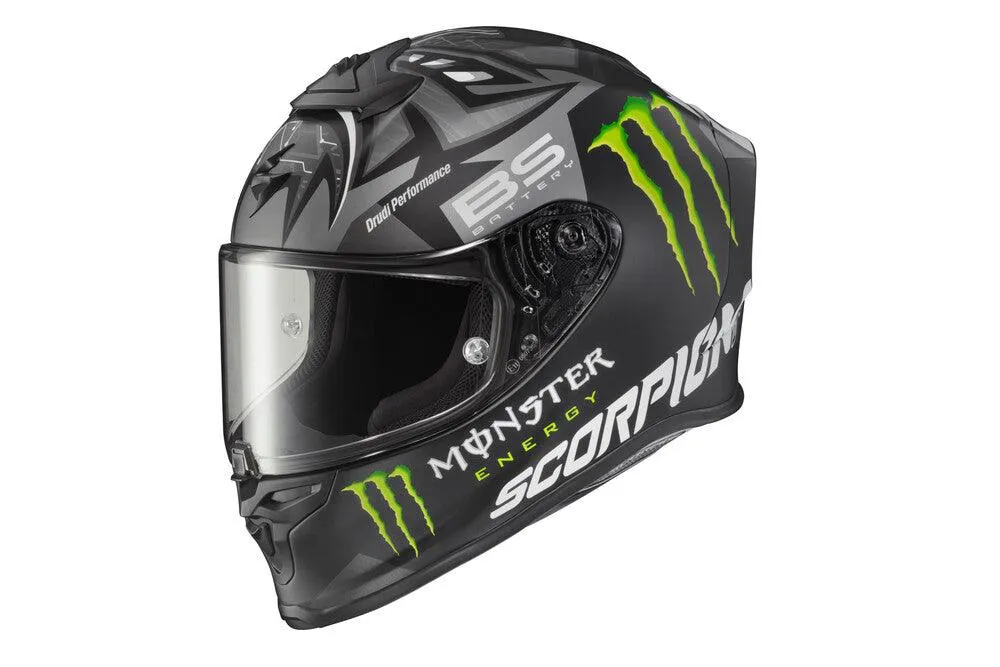 Copy of Scorpion Exo Exo-R1 Air Helmet Quartararo Monster Energy Silver