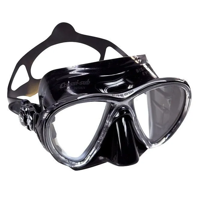 Cressi Big Eyes Evolution Adult Size Scuba Mask