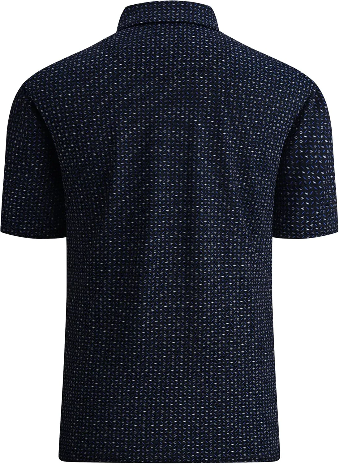 Damipow Premium Golf Shirts for Men Dry Fit Performance Polo Short Sleeve Collared Shirt