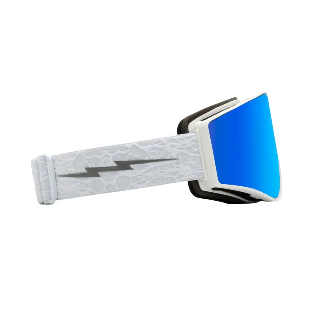 Electric 2024 Kleveland II Goggle   Extra Lens - Matte White Nuron/Moss Blue