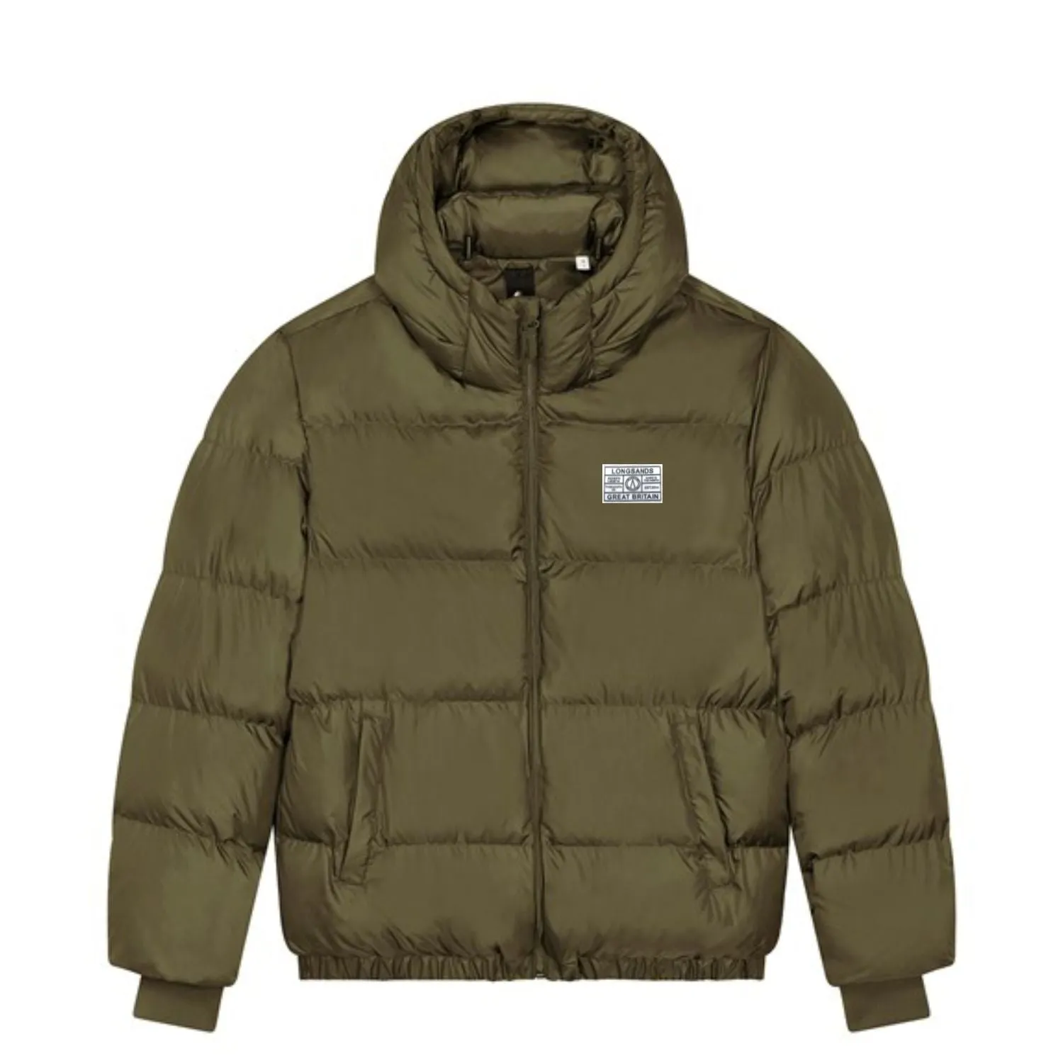 Fat Pad Eco-Oversize Jacket - Olive