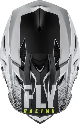 Fly Racing Default Full Face Helmet - Matte White/Black