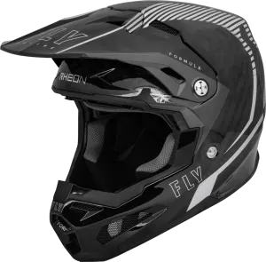 Fly Racing Formula Carbon Tracer Helmet Silver/Black