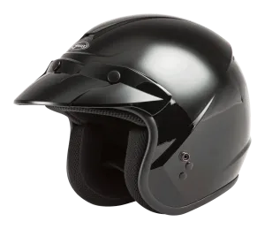 Gmax OF-2 Open-Face Helmet Black
