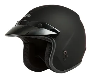 Gmax OF-2 Open-Face Helmet Matte Black