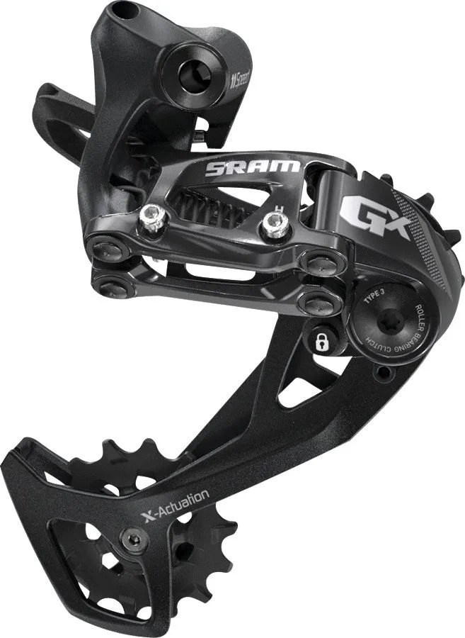 GX 2 x 11 speed SRAM rear derailleur, black