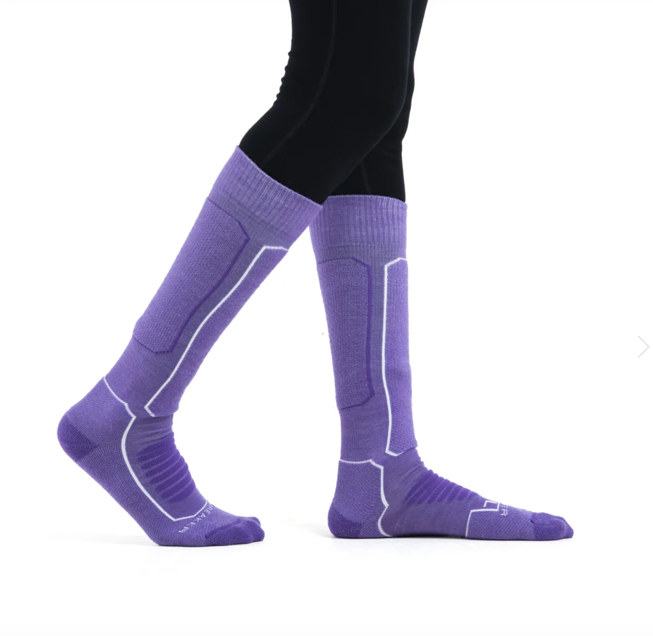 Icebreaker Wmns Ski  Med Cushion Over The Calf