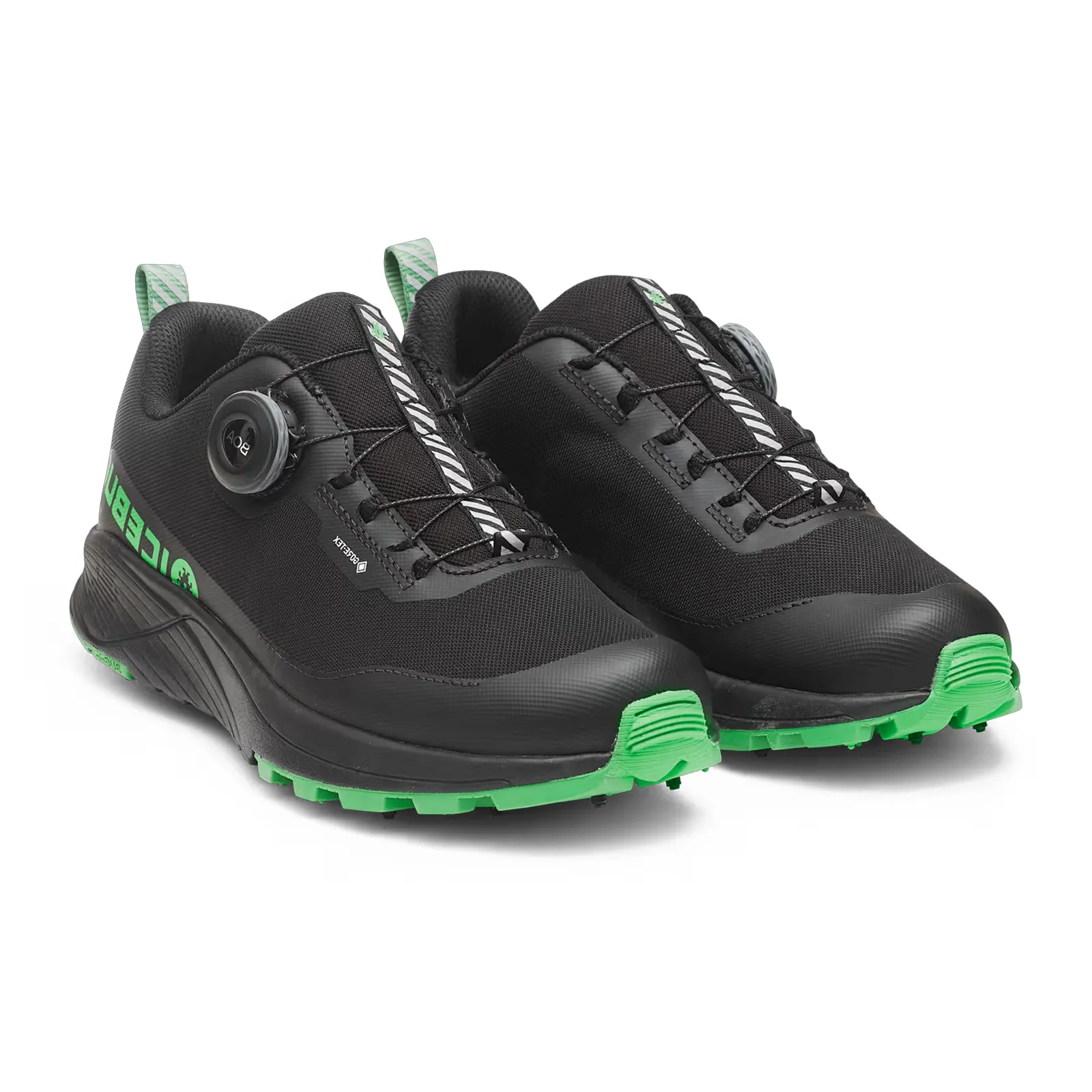 Icebug NewRun BUGrip GTX (Women) - Black/Grass