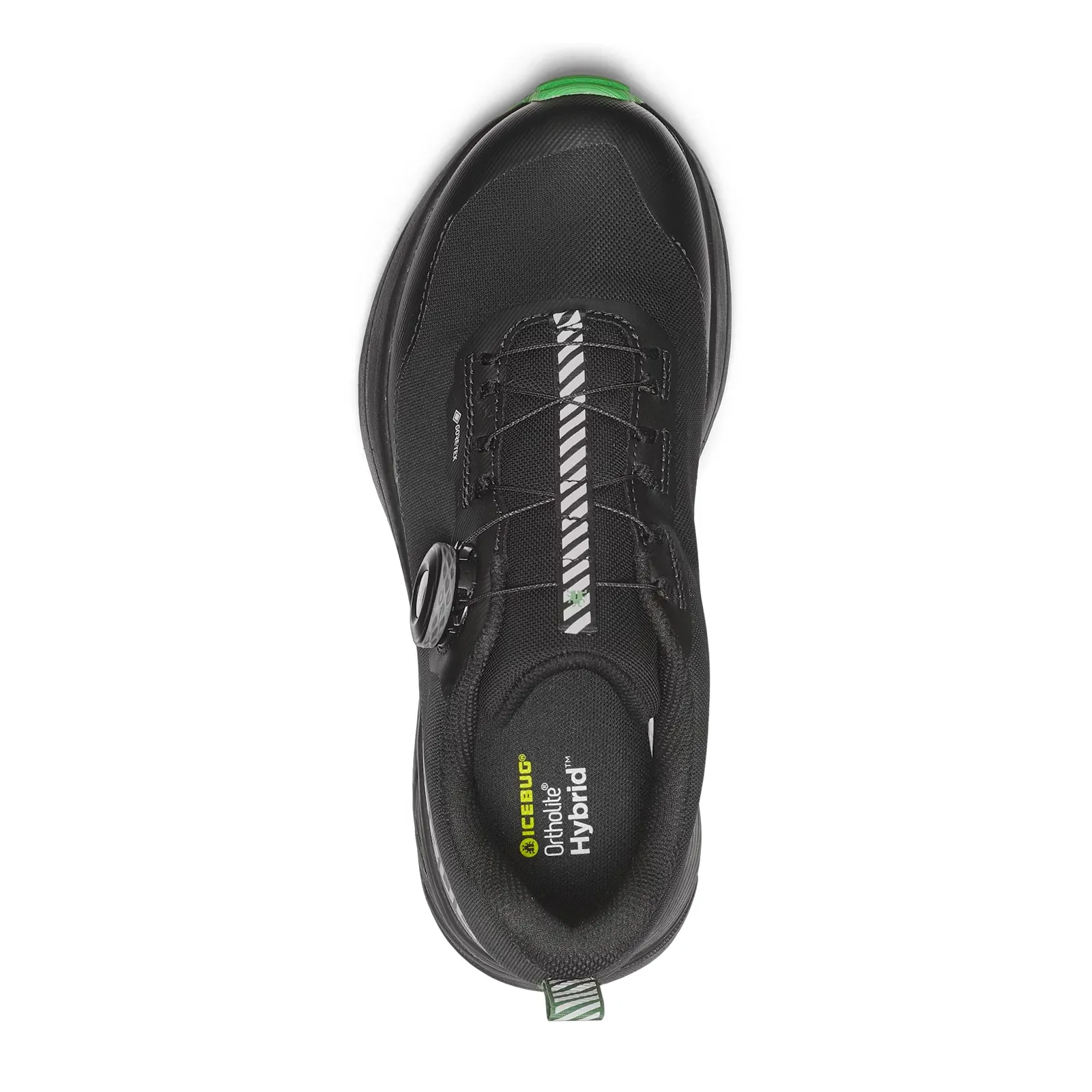Icebug NewRun BUGrip GTX (Women) - Black/Grass