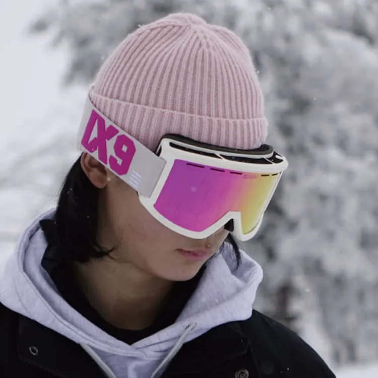 Ixnine IX5-11 Snow Goggles-SKY CORAL [Korean Brand]