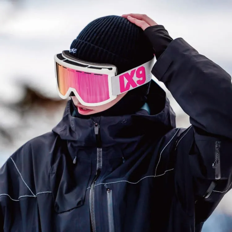 Ixnine IX5-11 Snow Goggles-SKY CORAL [Korean Brand]
