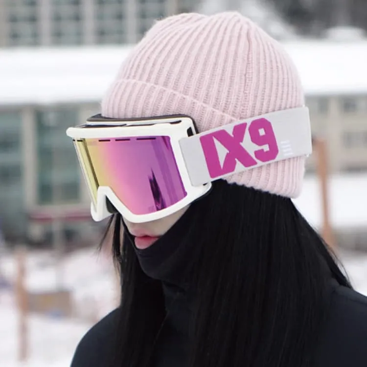 Ixnine IX5-11 Snow Goggles-SKY CORAL [Korean Brand]