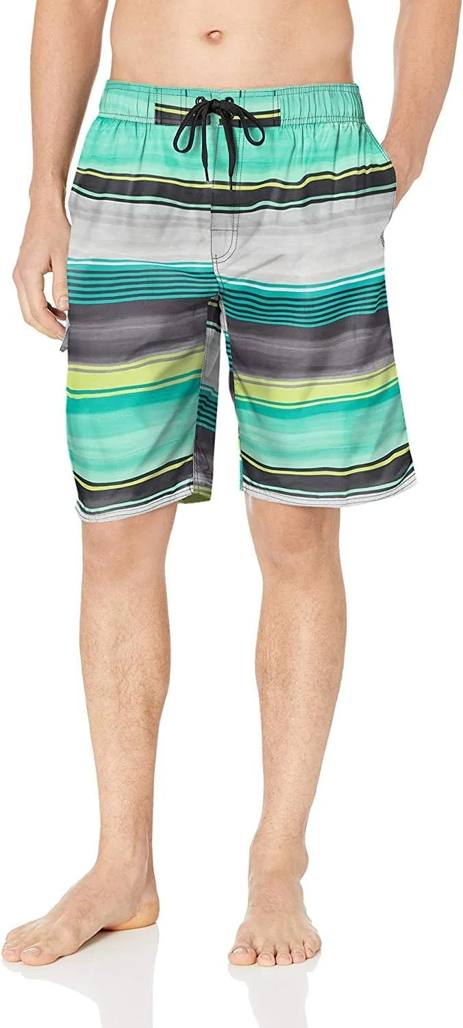 Kanu Surf Flex Men's Swim Trunks Quick-Dry Bathing Suit Men, 9" Inseam (Regular & Extended Sizes)