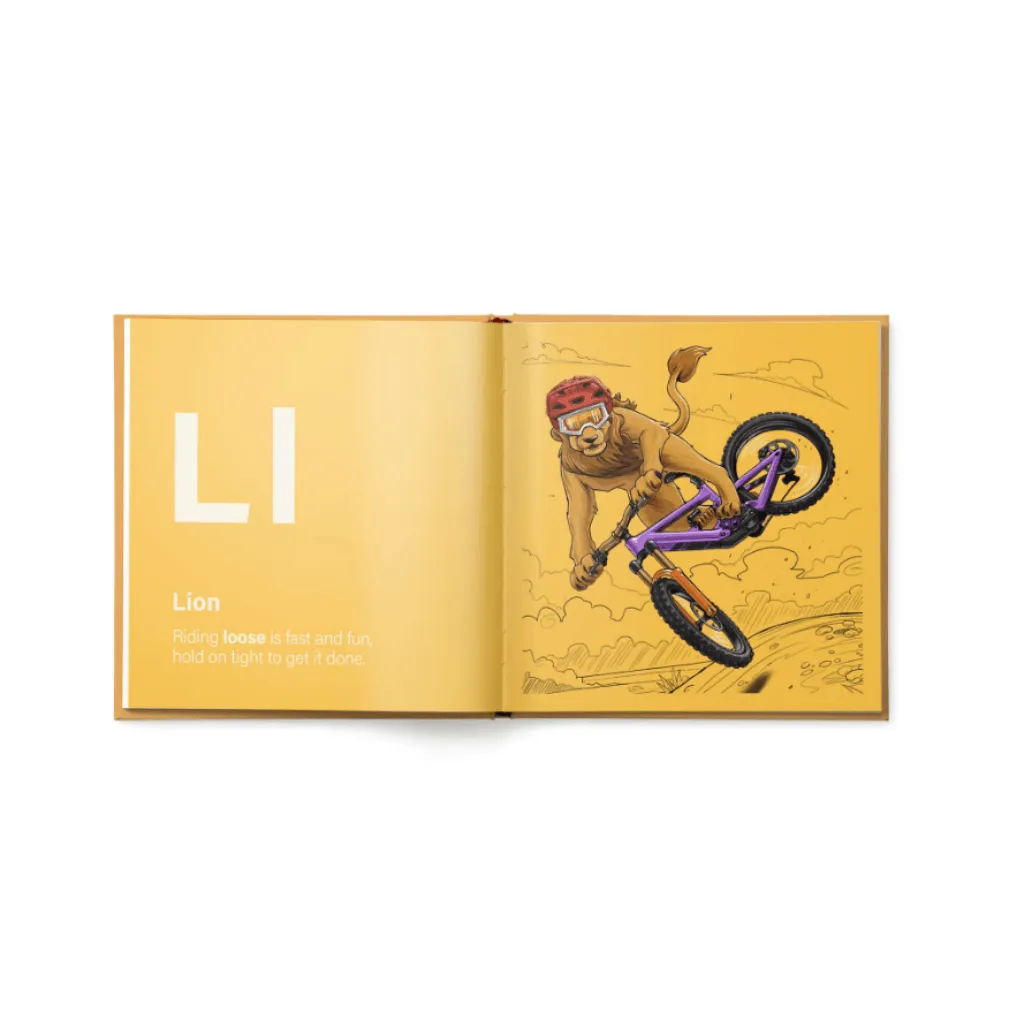 Kids Ride Shotgun "Shred Til Bed" Book – The MTB Animal Alphabet