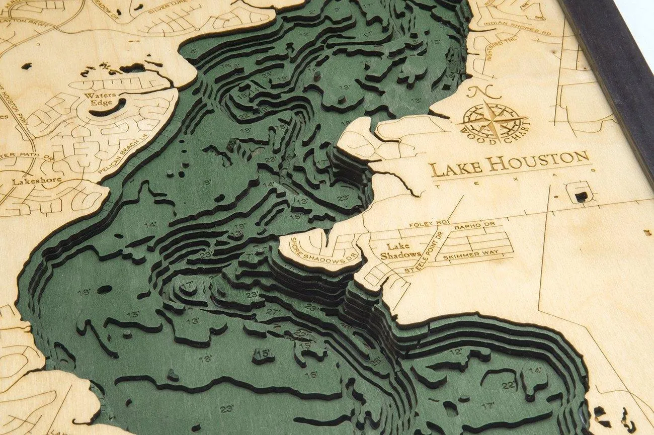 Lake Houston Wood Chart