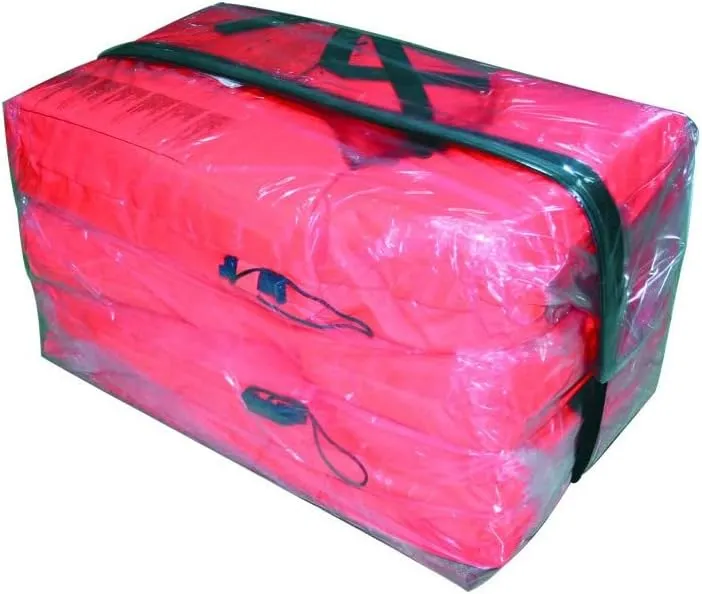 Lifejackets Dry Bag, Made of Durable Transparent Material, Waterproof, Specially Designed for Storing Foam lifejackets of 100N & 150N