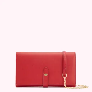 LULU RED JUNIPER CHAIN WALLET