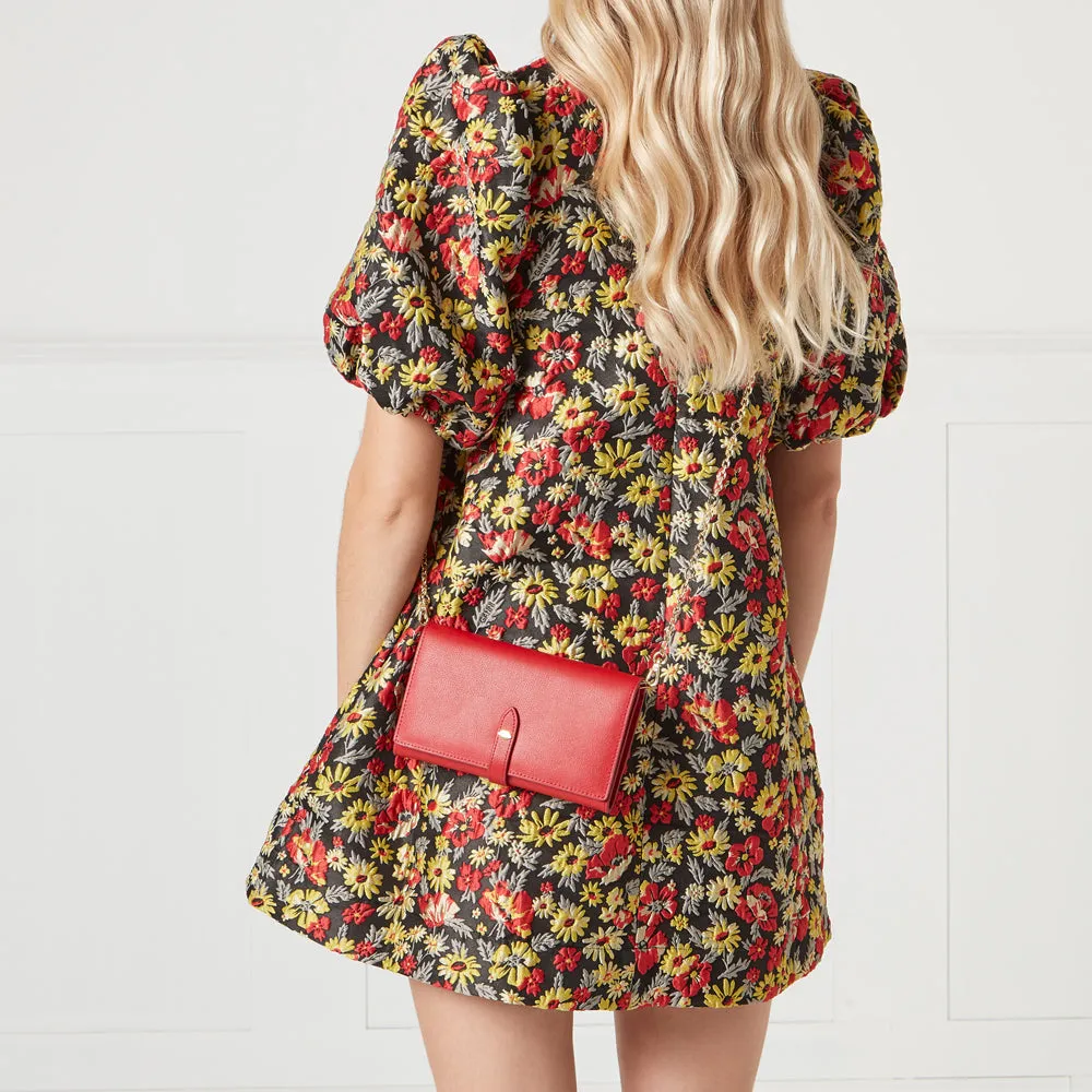LULU RED JUNIPER CHAIN WALLET