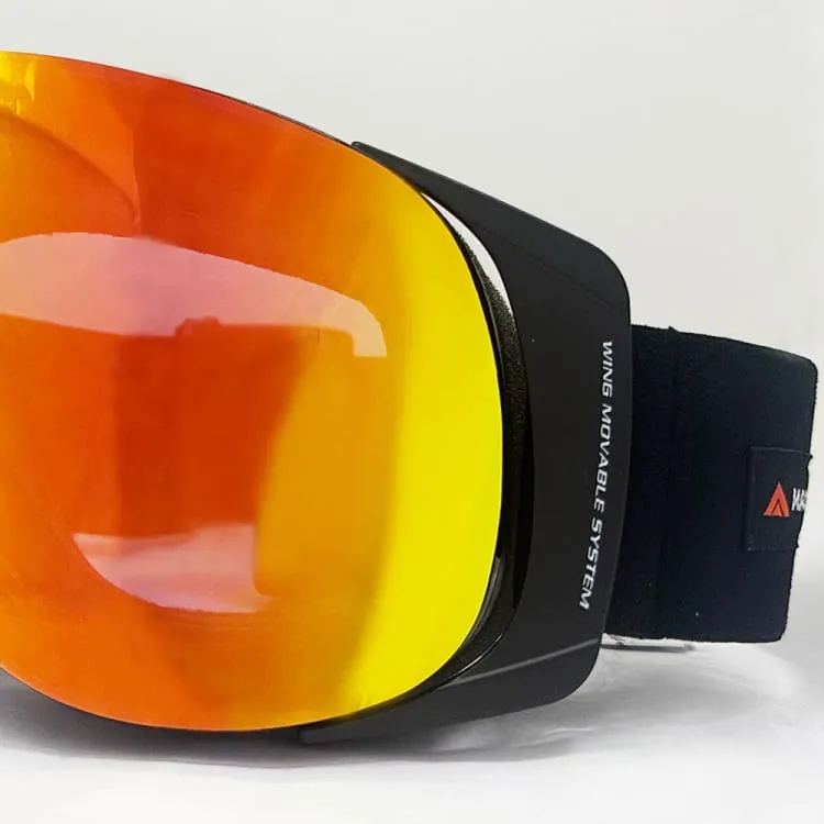 Madnix Mirror Snow Goggle-RED [Japanese Brand]