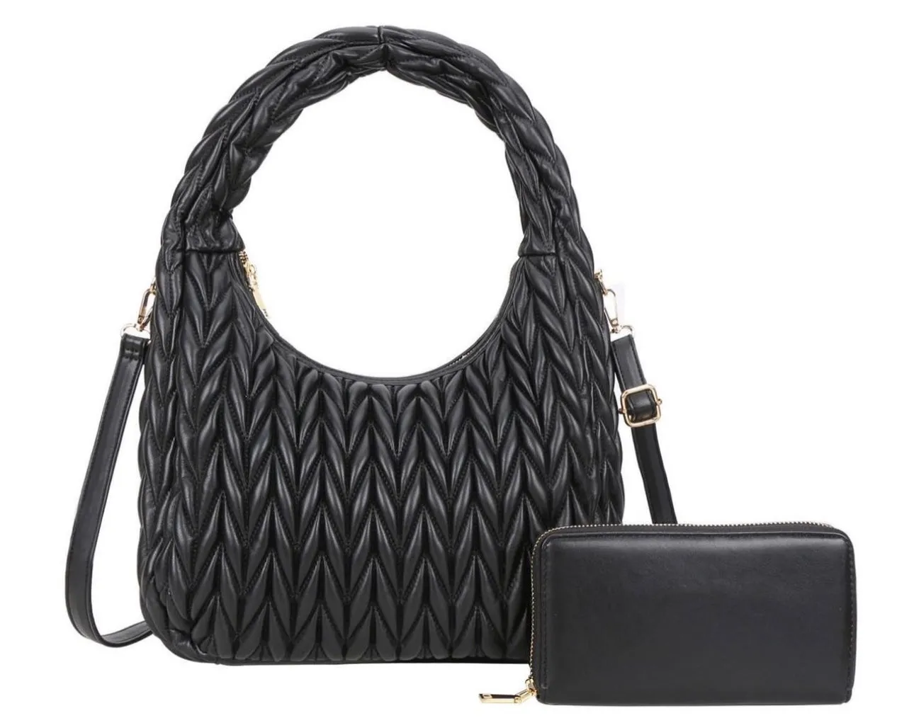 Medium Chevron Handbag