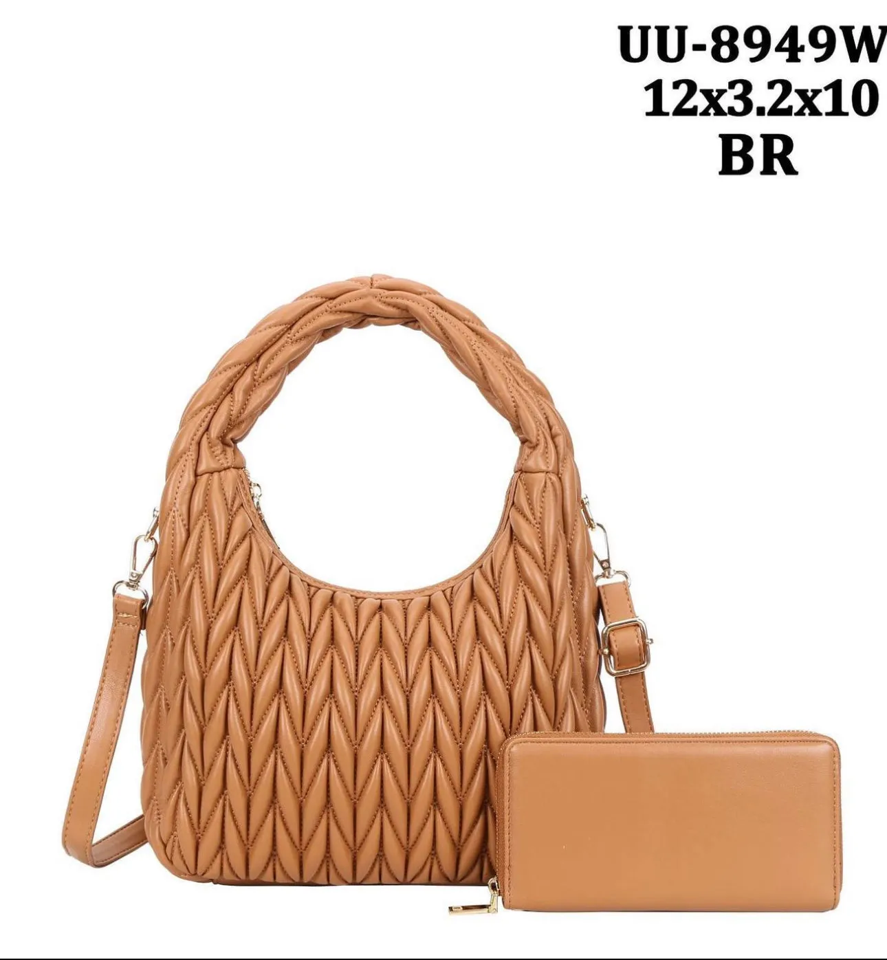 Medium Chevron Handbag