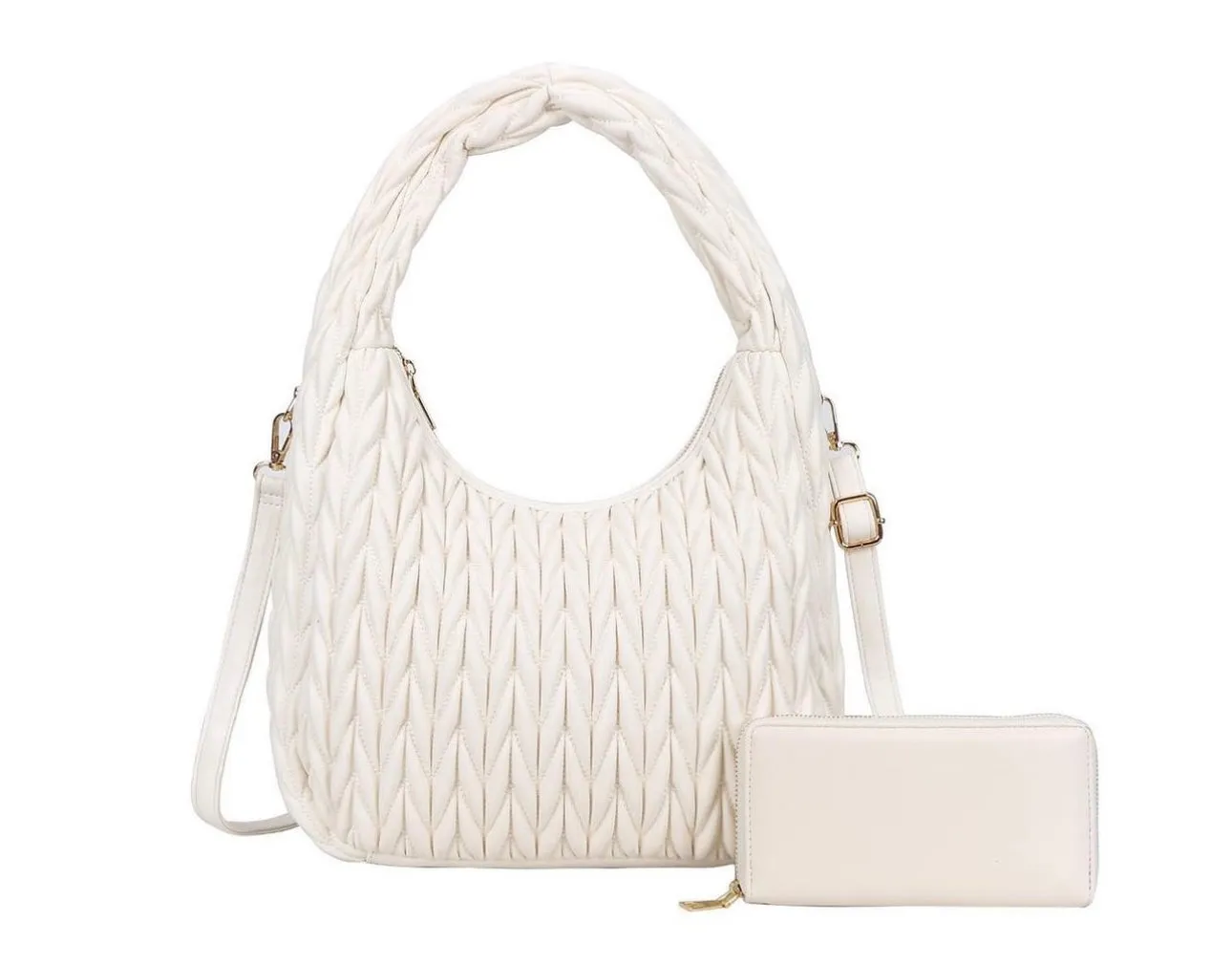 Medium Chevron Handbag