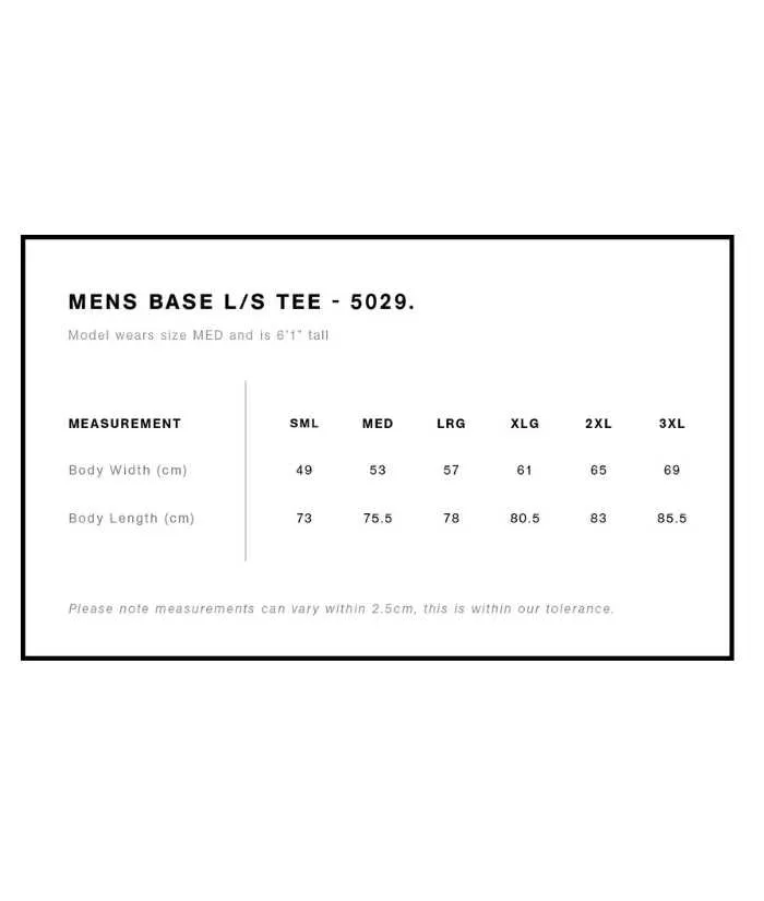 Mens Base Long Sleeve Tee