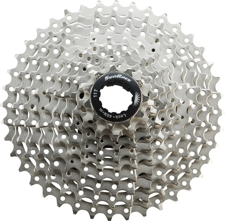 MS3 10-speed SunRace cassette, gray