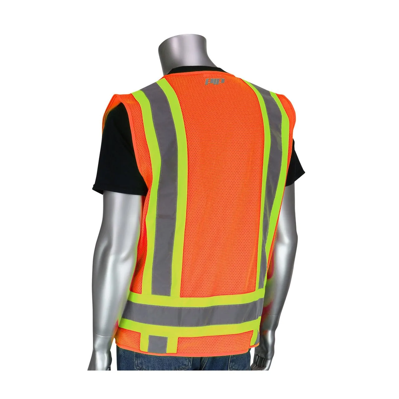 PIP ANSI Type R Class 2 Two-Tone Mesh Surveyors Vest