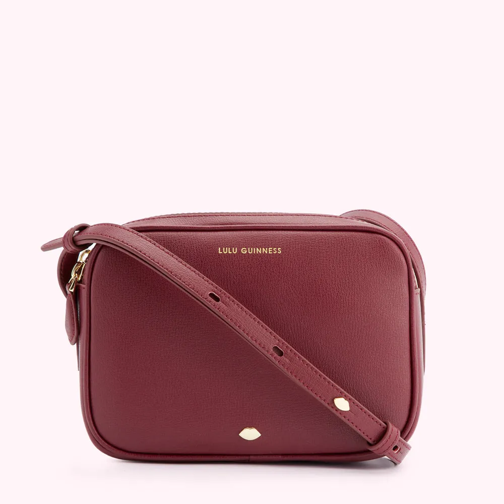ROSEWOOD LEATHER COLE CROSSBODY BAG