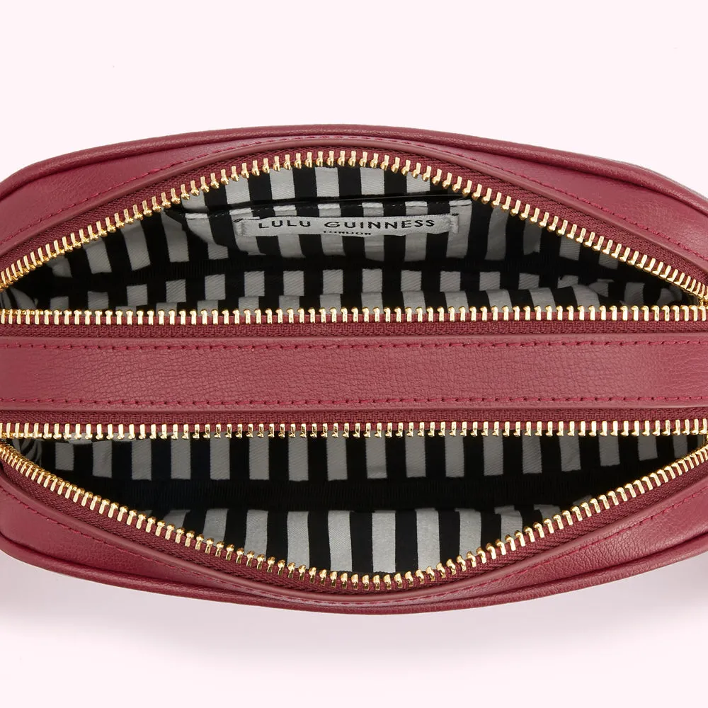 ROSEWOOD LEATHER COLE CROSSBODY BAG