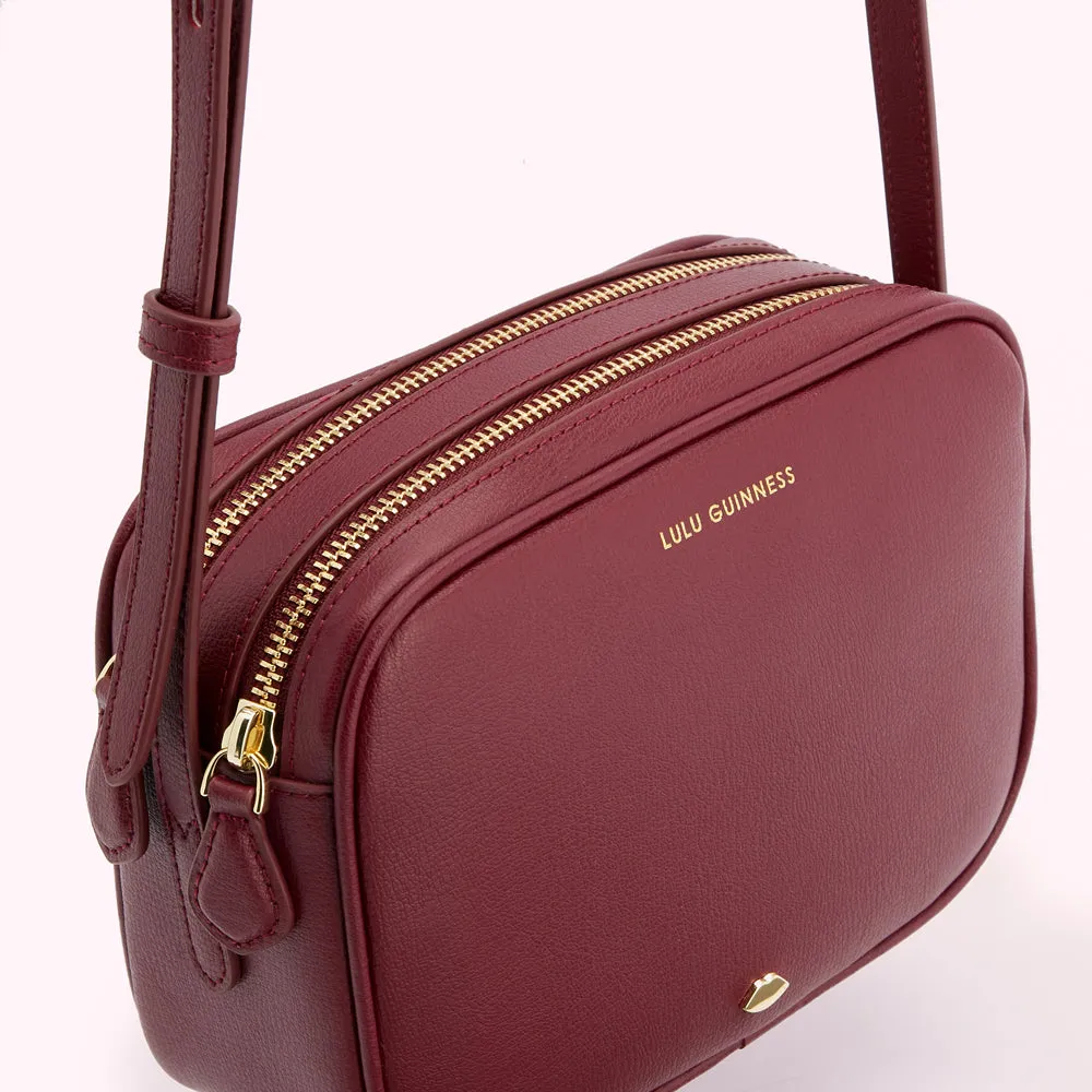 ROSEWOOD LEATHER COLE CROSSBODY BAG