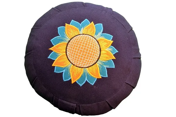 Round Cotton Zafu Meditation Cushion