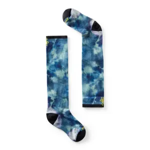 Smartwool Ski Zero Cushion Tie Dye Print Socks - Junior
