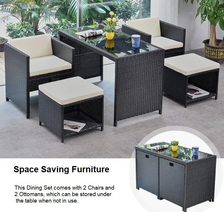 Space Saving Outdoor Furniture  Set | GRACE
