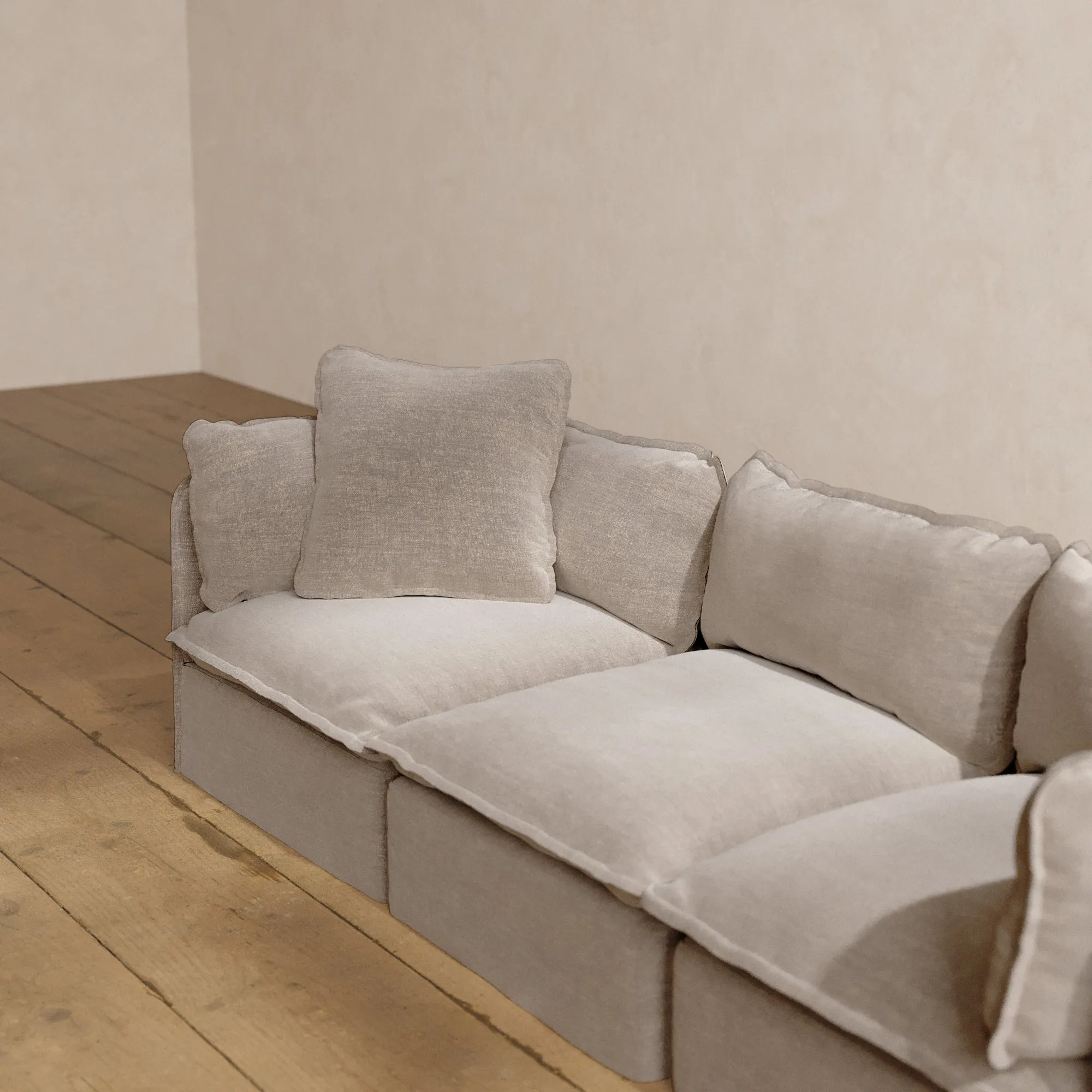 Square Performance Accent Pillow 22 x 22 in Mist