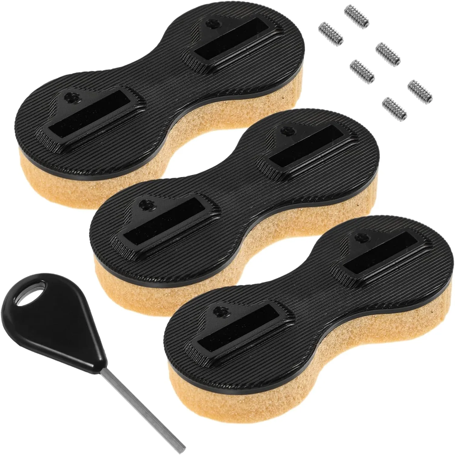 SUPVOX 1 Set Plastic Fin Box Replacement Accessory with Balance Tool for Sup Surfboard and Water Sports for Stability and Maneuverability